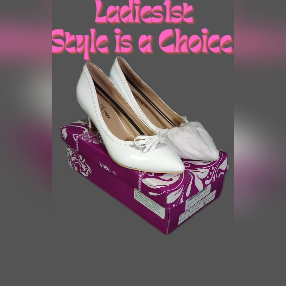 olivia k women's shoes, size 7 white